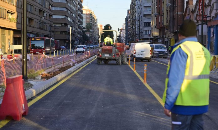 7televalencia-perez-galdos Pérez Galdós reabre un carril de circulación para mejorar el tráfico en Navidad