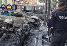 Detenido por incendiar 18 contenedores y dañar más de 30 vehículos en Valencia Detenido por incendiar 18 contenedores y dañar más de 30 vehículos en Valencia