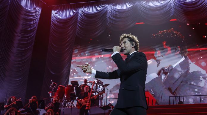 David Bisbal adelanta la Navidad en un concierto en Valencia