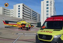 Un cazador herido se recupera tras ser trasladado en helicóptero al Hospital La Fe