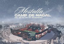 Mestalla se convierte en un “mercadillo” navideño gigante