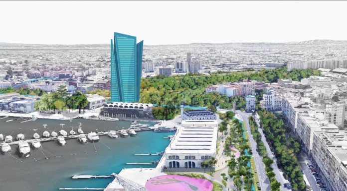 Un rascacielos de 108 metros de altura redibujará el skyline de Valencia