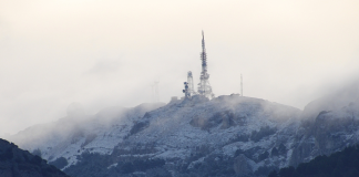 Navidades blancas: los primeros copos de nieve tiñen el interior de la Comunitat Valenciana