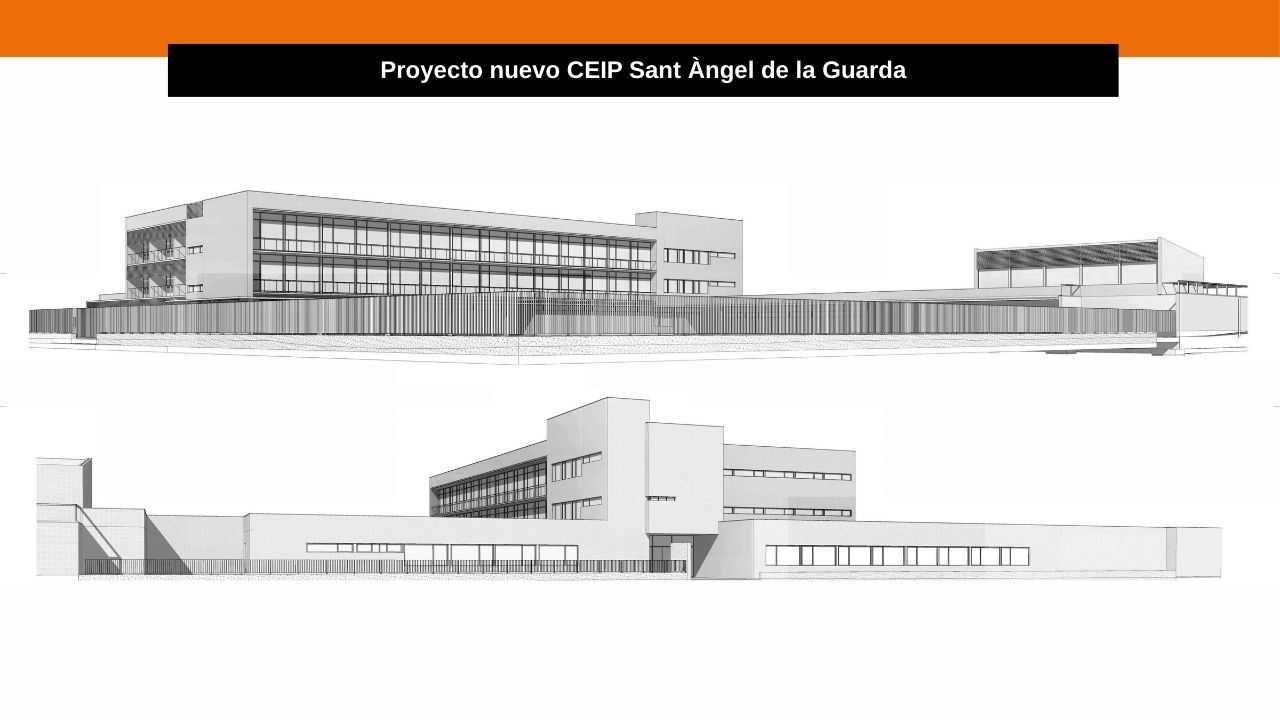 Comienzan las obras del nuevo CEIP Sant Àngel de la Guarda tras ocho años en barracones