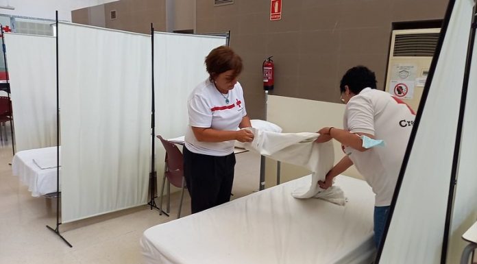 Cinco centros permanecerán abiertos toda la noche para ofrecer alojamiento, alimentación y ropa de abrigo