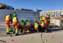 Así trabajan los bomberos para combatir las incidencias del viento en Valencia