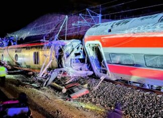 Convoy de Iryo accidentado en Adamuz