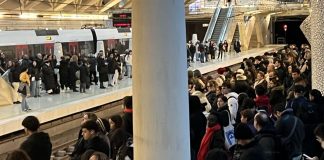 Caos en Alameda metrovalencia