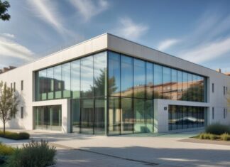 Render generado por IA de un futuro centro de salud
