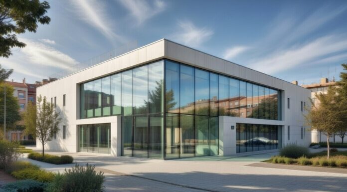 Render generado por IA de un futuro centro de salud