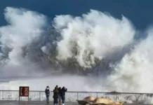 Las imágenes más impactantes que nos deja la borrasca Harry en su paso por Valencia