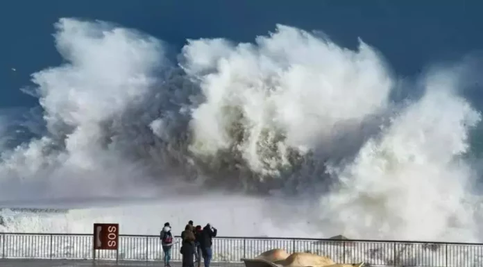 Las imágenes más impactantes que nos deja la borrasca Harry en su paso por Valencia