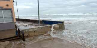 La borrasca Harry se ha comido kilómetros de playa de norte a sur de la Comunitat Valenciana