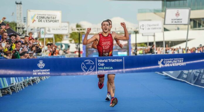 David Cantero, triatleta: “Hay que tomarse los JJOO como una carrera más”