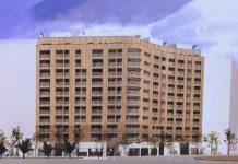 Así será el primer edificio intergeneracional de alquiler asequible de València Fachada de la futura vivienda de alquiler asequible