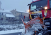 La nieve mantiene diez carreteras valencianas con circulación complicada