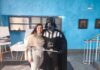 Una boda de ‘Star Wars’ sorprende en Rafelbunyol: Darth Vader y Padmé Amidala dan el ‘sí, quiero’ Una boda de 'Star Wars' sorprende en Rafelbunyol: Darth Vader y Padmé Amidala dan el 'sí, quiero'