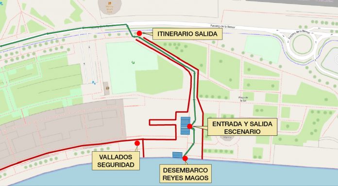 Las mejores ubicaciones para ver a los Reyes Magos a su llegada al Puerto