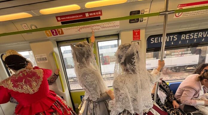 Servicios especiales de Metro por la mascletà el 1 de marzo