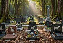 El primer cementerio municipal de animales de la Comunitat Valenciana estará en Paterna Recreación de un cementerio de animales por inteligencia artificial