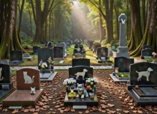 Recreación de un cementerio de animales por inteligencia artificial