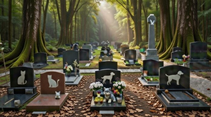 Recreación de un cementerio de animales por inteligencia artificial
