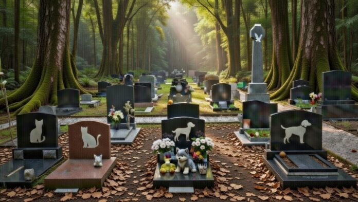 Recreación de un cementerio de animales por inteligencia artificial