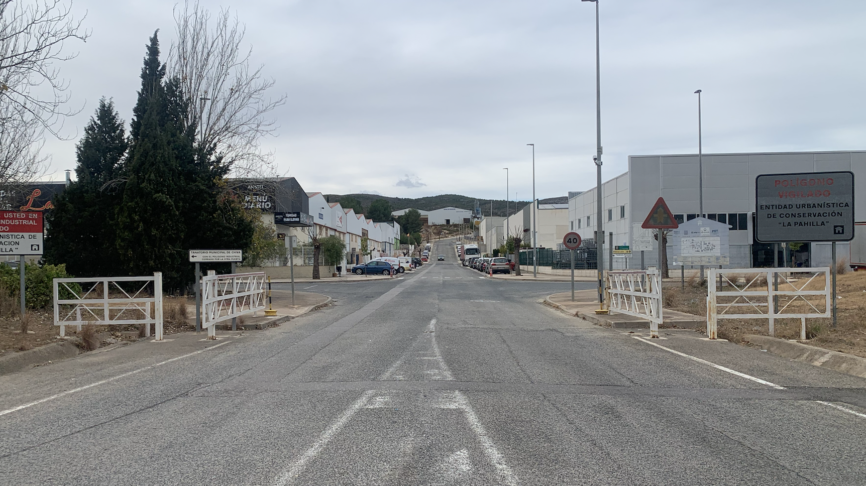 Polígono La Pahilla de Chiva dónde irá la ITV