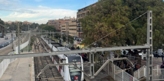 Un arrollamiento en Burjassot paraliza la Línea 2 de Metrovalencia