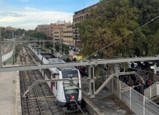 Un arrollamiento en Burjassot paraliza la Línea 2 de Metrovalencia