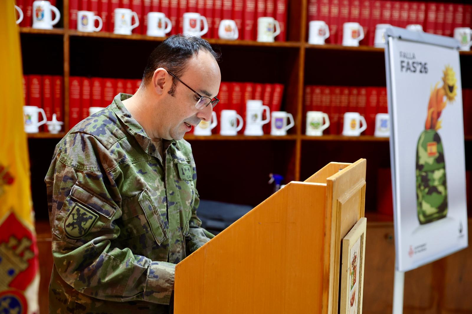 presentación de la Falla de las Fuerzas Armadas 2026