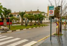 El Palmar limita la velocidad a 20 kilómetros/hora