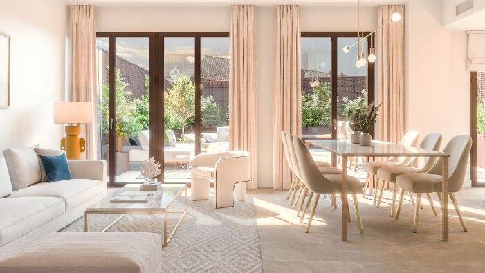 Imagen del interior de uno de los pisos / AEDAS