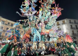 Falla Cionvento Jerusalén. Fallas Sección Especial