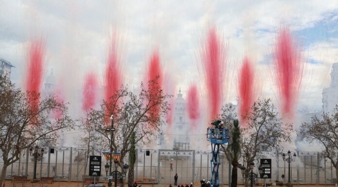 Una mascletà abrumadora este 15 de marzo