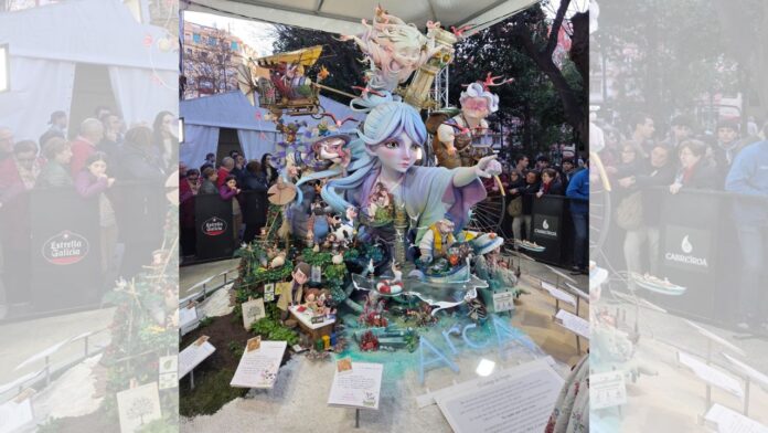 7televalencia falla espartero Falla Espartero - Gran Vía Ramón y Cajal