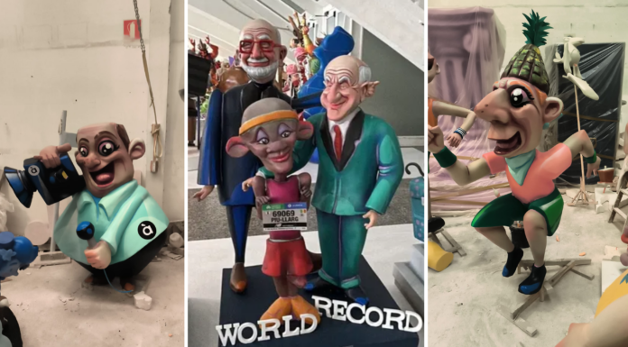 Valencia plantará la falla más larga de la historia Valencia plantará la falla más larga de la historia