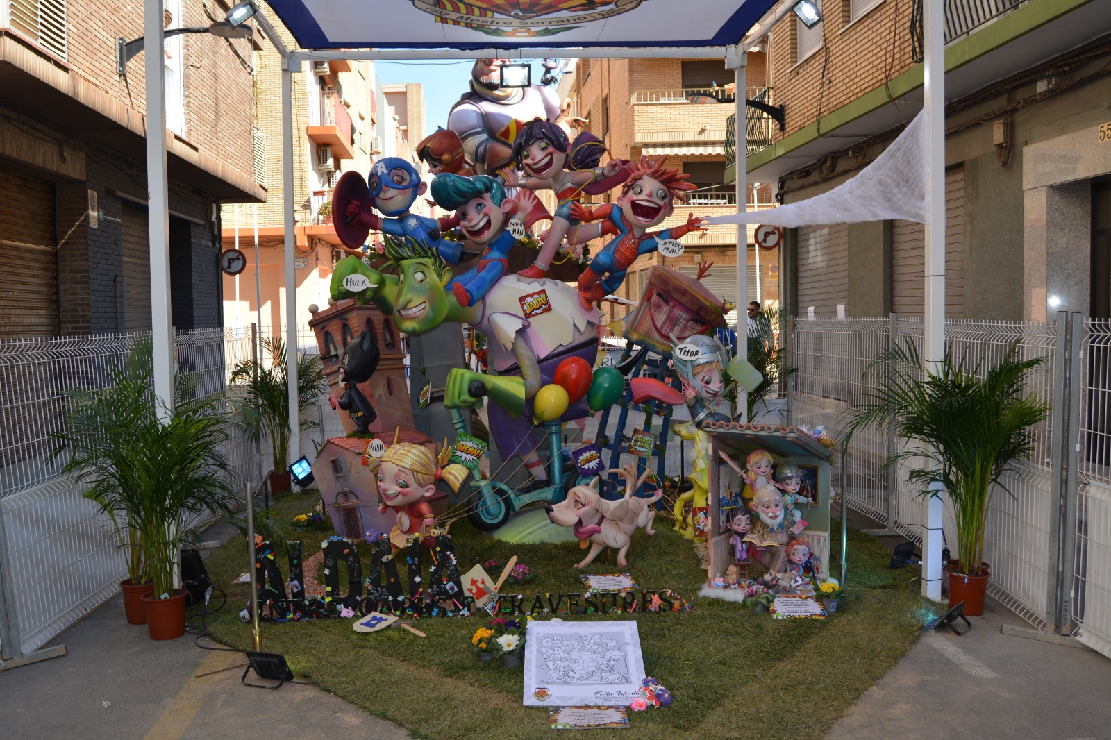 Falla Mestre Serrano millor falla infantil d'Aldaia