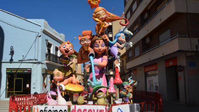 Falla Sant Vicent millor falla gran aldaia