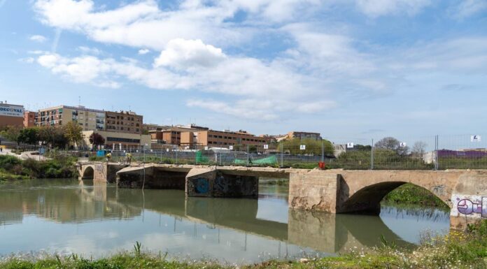 Empiezan las obras de reconstrucción del puente histórico de Quart de Poblet