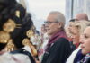 Santiago Ballester: «Hoy terminaríamos la Ofrenda sobre las 3.30h de la mañana sin contar con el acto en la basílica» Santiago Ballester en el balcón
