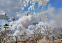 El doble martillo de Thor hace temblar la Plaza del Ayuntamiento