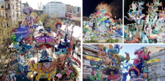 Las mejores fallas de València sorprenden al público y desvelan sus secretos