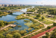 Un nuevo “superparque” de 80 hectáreas ampliará el Jardín del Turia Recreación del futuro parque metropolitano que ampliará el Jardín del Turia
