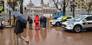 Suspendida la mascletà de hoy por la borrasca y el riesgo de tormentas en Valencia