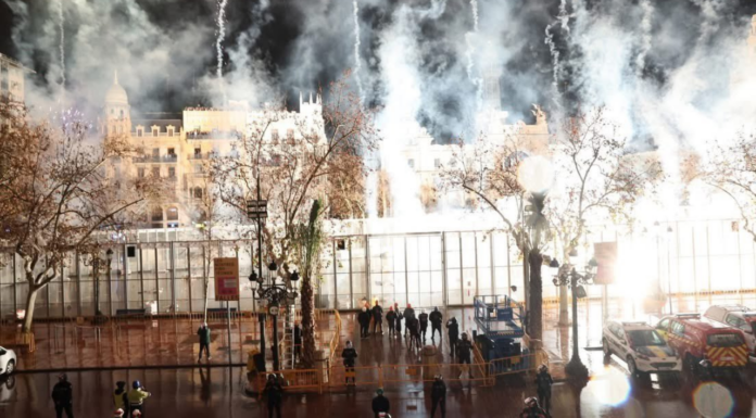 Hora y lugar de la mascletà nocturna de hoy