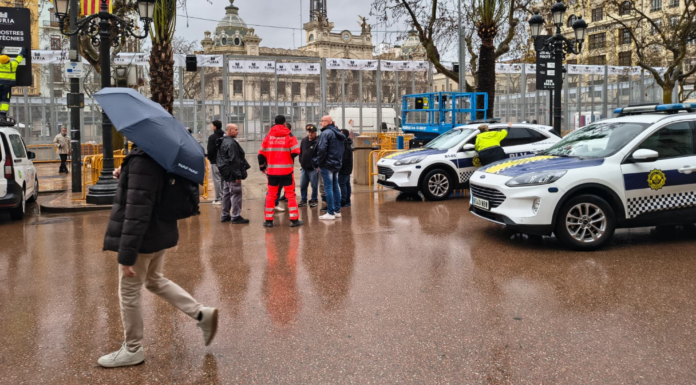 Suspendida la mascletà de hoy por la borrasca y el riesgo de tormentas en Valencia