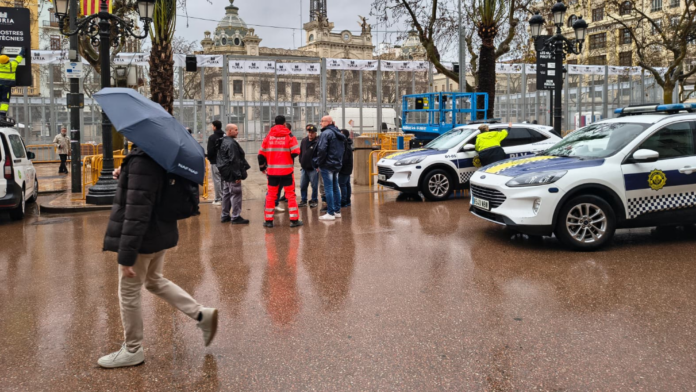 7televalencia-mascleta Suspendida la mascletà de hoy por la borrasca y el riesgo de tormentas en Valencia