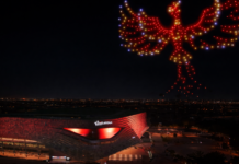 Un espectáculo de drones gratuito iluminará Valencia estas Fallas Un espectáculo de drones gratuito iluminará Valencia estas Fallas