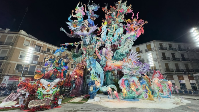 7televalencia-falla-convento-jerusalen ¿Qué falla ha ganado más veces el primer premio? Así está el ranking de las fallas de oro en Valencia